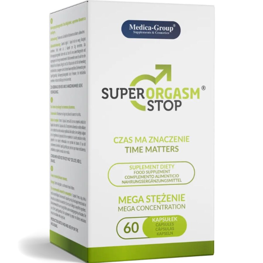 MEDICA GROUP - SUPER ORGASM STOP DELAY FÜR MÄNNER 60 KAPSELN – Bild 2