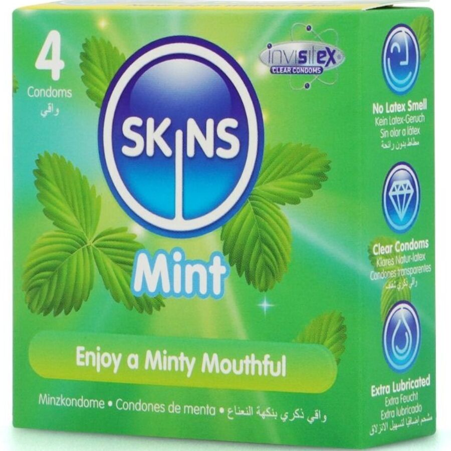 SKINS - MINT PREMIUM KONDOME PACKUNG 4 – Bild 2