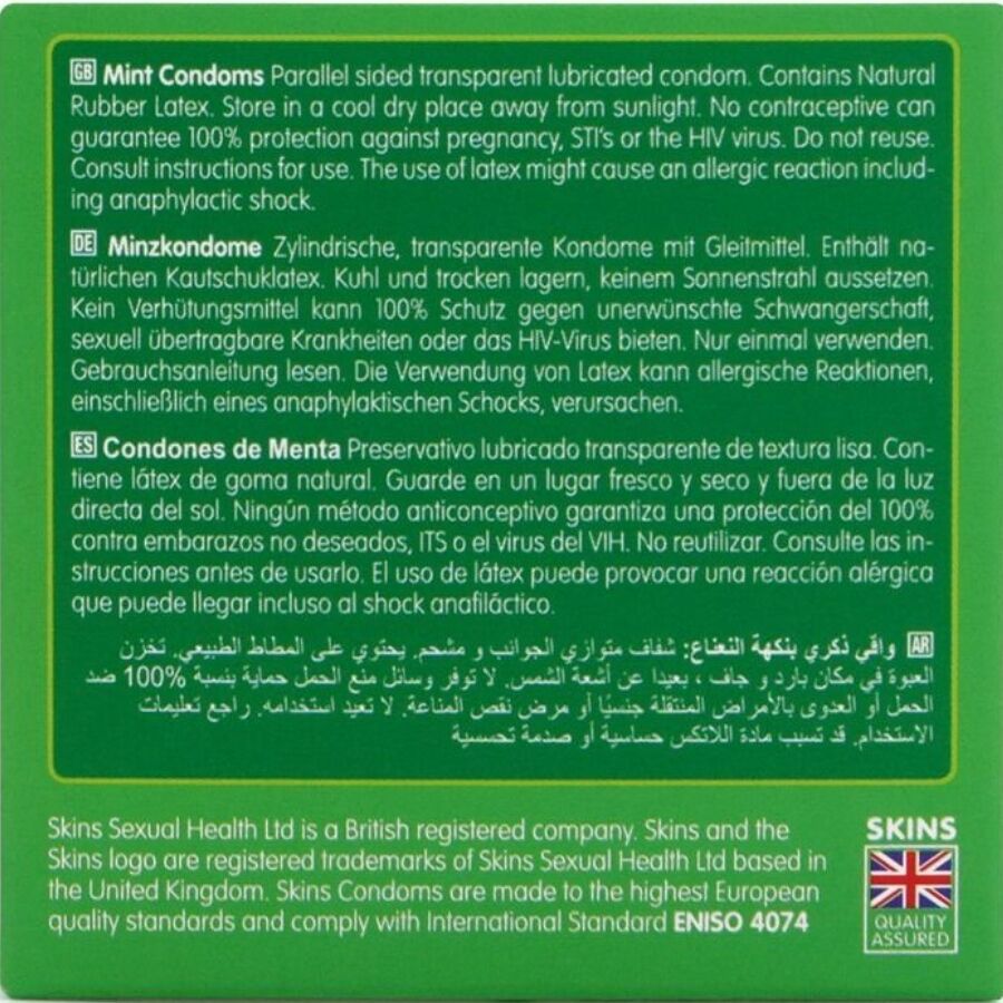 SKINS - MINT PREMIUM KONDOME PACKUNG 4 – Bild 4