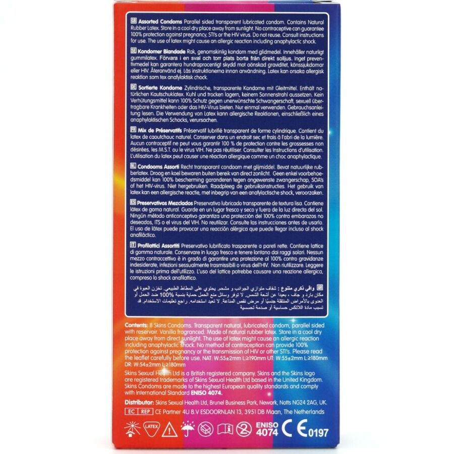 SKINS - SORTIERTE PREMIUM-KONDOME PACKUNG 8 – Bild 4