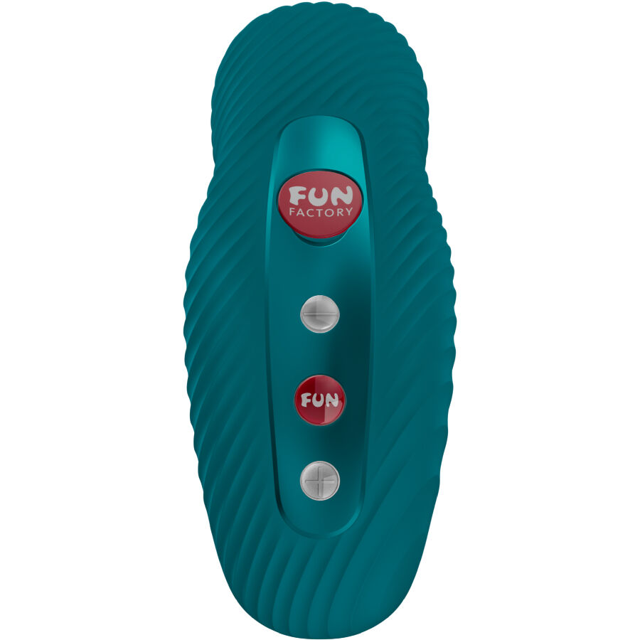 FUN FACTORY - LAYA III LAY-ON VIBRATOR FLASCHE GRÜN – Bild 3