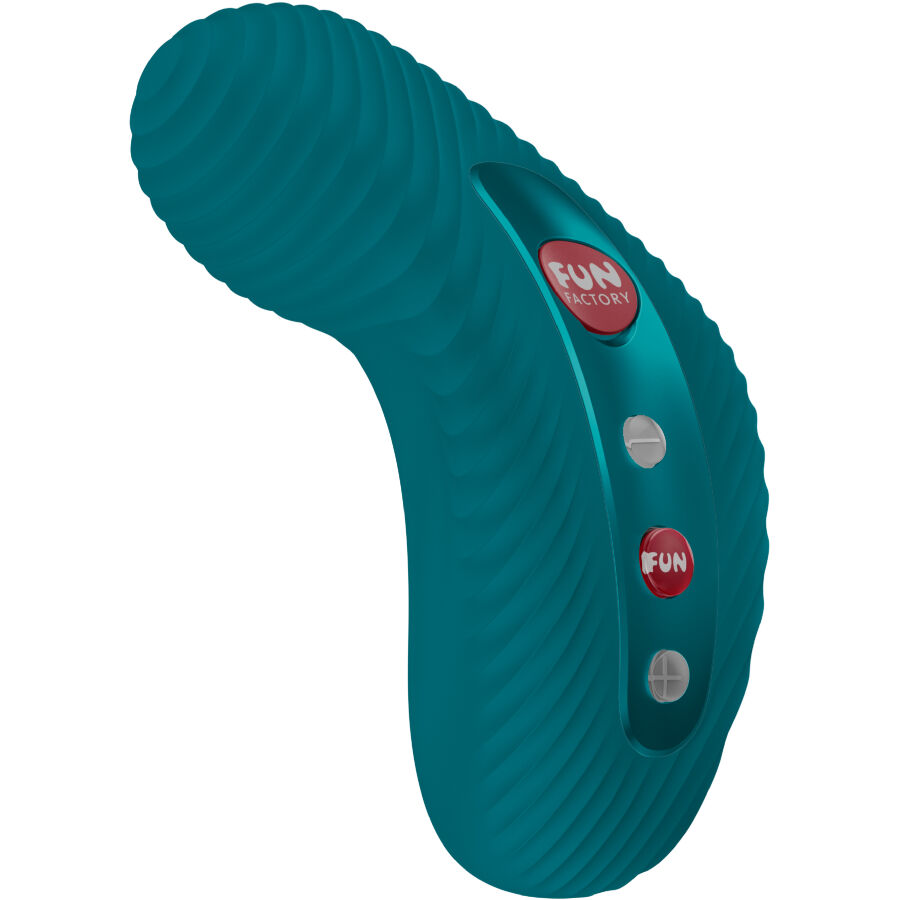 FUN FACTORY - LAYA III LAY-ON VIBRATOR FLASCHE GRÜN – Bild 2