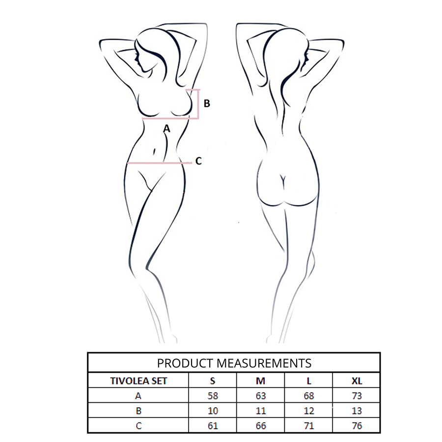 PASSION - TIVOLEA BH + STRING SET VIOLETT L/XL – Bild 4