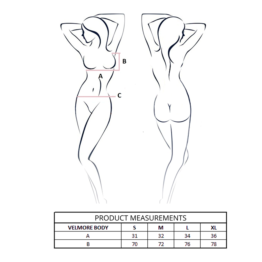 PASSION - VELMORE BODY VIOLETT L/XL – Bild 4