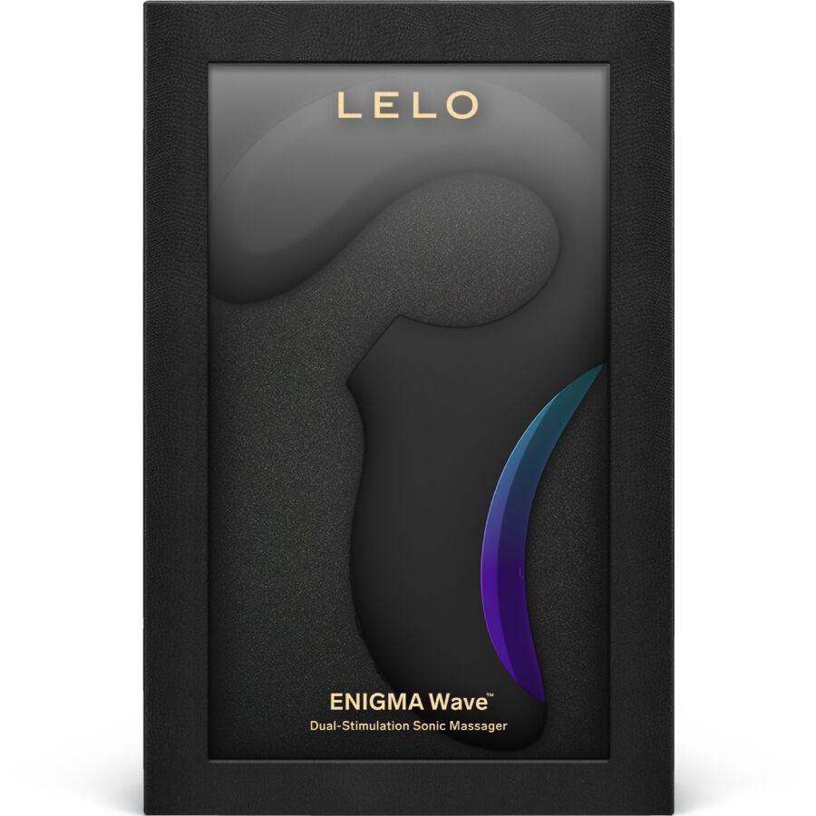 LELO - ENIGMA WAVE DREIFACH-VIBRATIONSMASSAGEGERÄT SCHWARZ – Bild 4