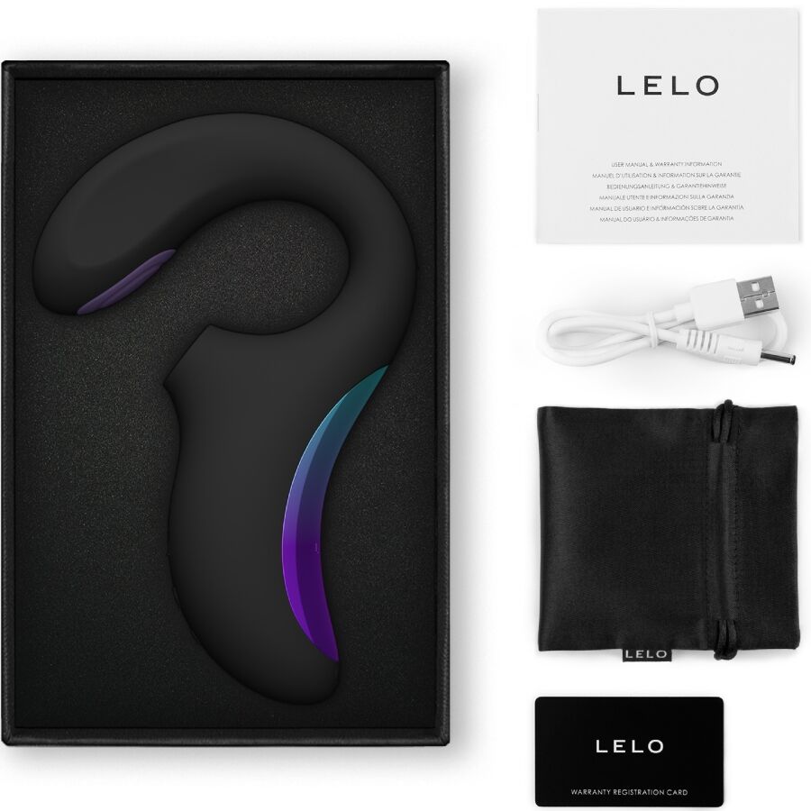 LELO - ENIGMA DOPPEL-SCHALLVIBRATOR POINT G SCHWARZ – Bild 3