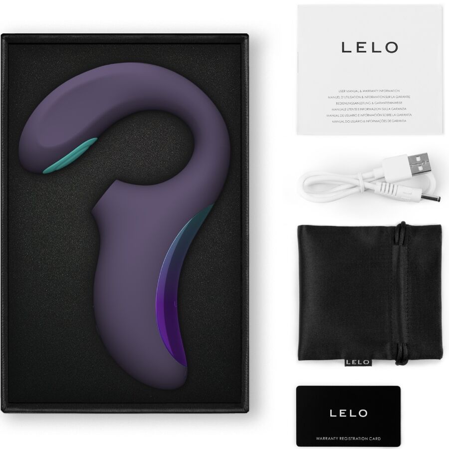 LELO - ENIGMA DOPPEL-SCHALLVIBRATOR POINT G CYBER PURPLE – Bild 3