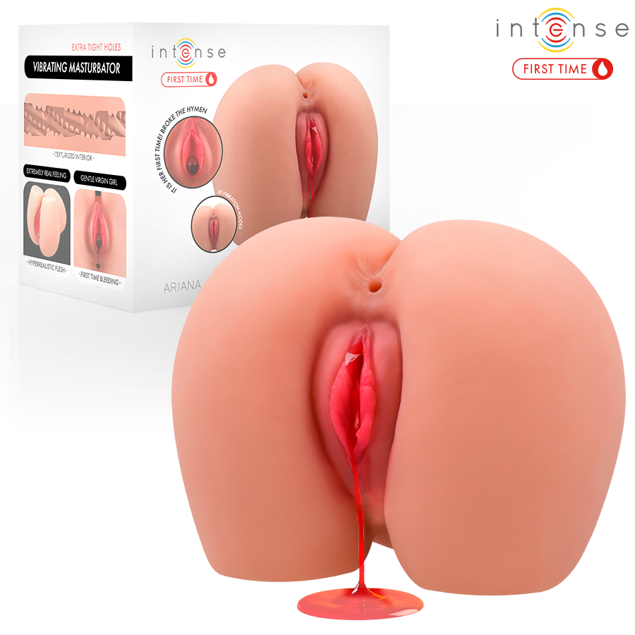 INTENSE FIRST TIME - ARIANA VIRGIN VIBRATOR-MASTURBATOR MIT BLUTUNG – Bild 2