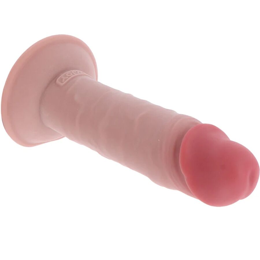 GET REAL - DELUXE DICKER DOPPELDICHTER TPE-PENDIGES 20 CM – Bild 3