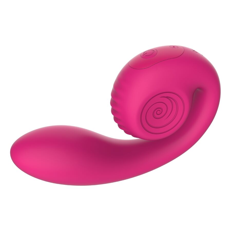 SNAIL VIBE - GIZI LITE DUAL G-SPOT CLITORAL PINK VIBRATOR – Bild 2