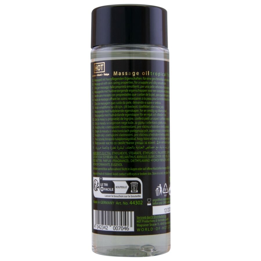 HOT - MASSAGEÖL TROPISCHE FRÜCHTE 100 ML – Bild 2