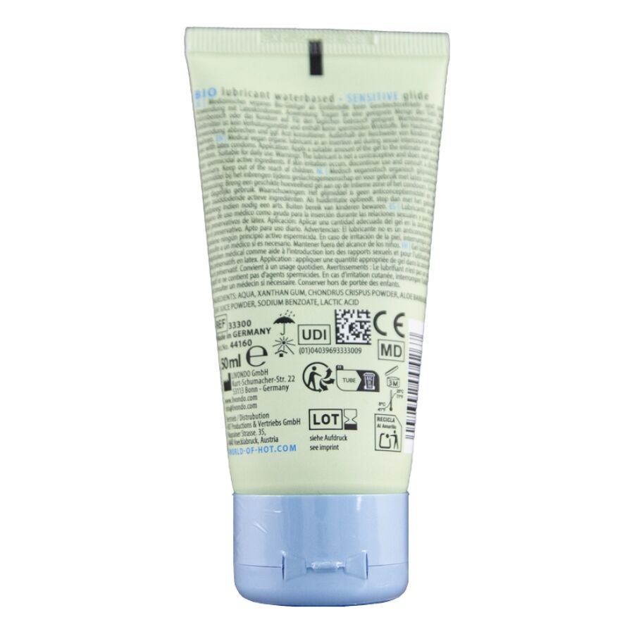 HOT - BIO-SCHMIERMITTEL AUF WASSERBASIS SENSITIV 50 ML – Bild 2