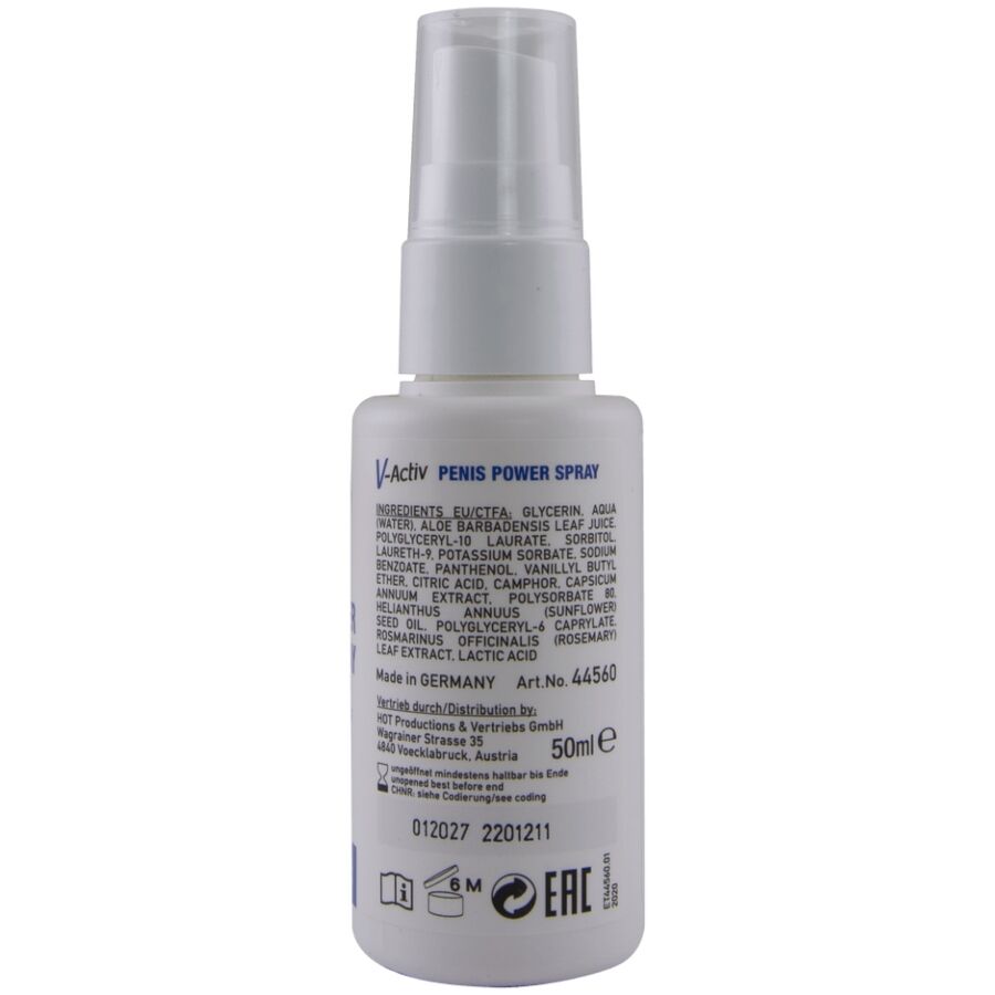 HOT - V-AKTIV PENIS-POWER-SPRAY FÜR MÄNNER 50 ML – Bild 2