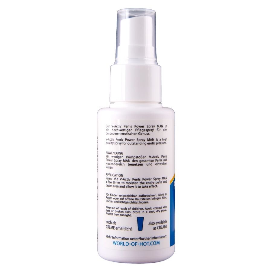 HOT - V-AKTIV PENIS-POWER-SPRAY FÜR MÄNNER 50 ML – Bild 3