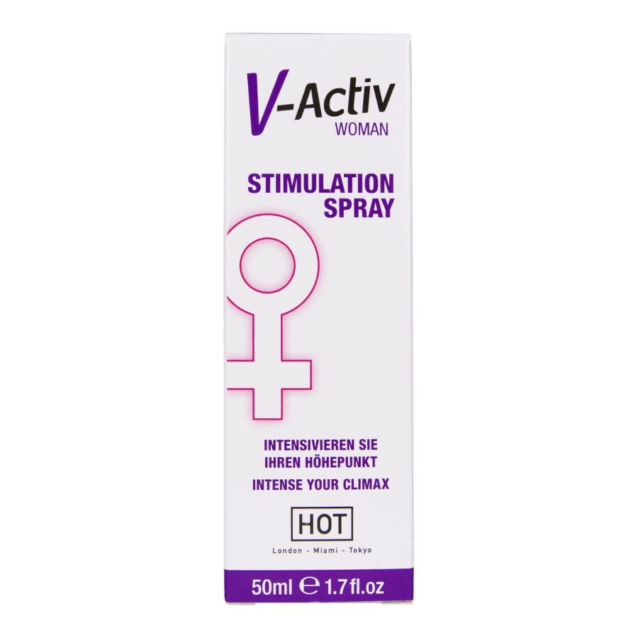 HOT - V-ACTIV STIMULATIONSSPRAY FÜR FRAUEN 50 ML – Bild 4