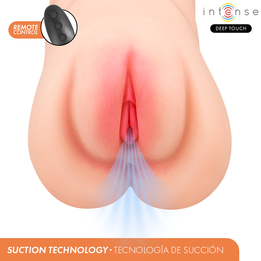 INTENSE DEEP TOUCH - KRISTA VAGINALMASTURBATOR MIT SAUG-, VIBRATIONS- UND STIMMEFFEKT 1,2 KG – Bild 2