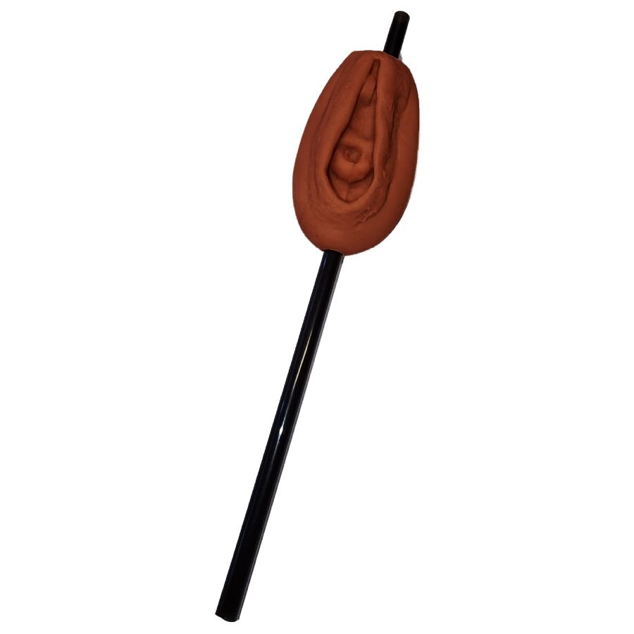 DIABLO PICANTE  VAGINA STROH DUNKLER TON