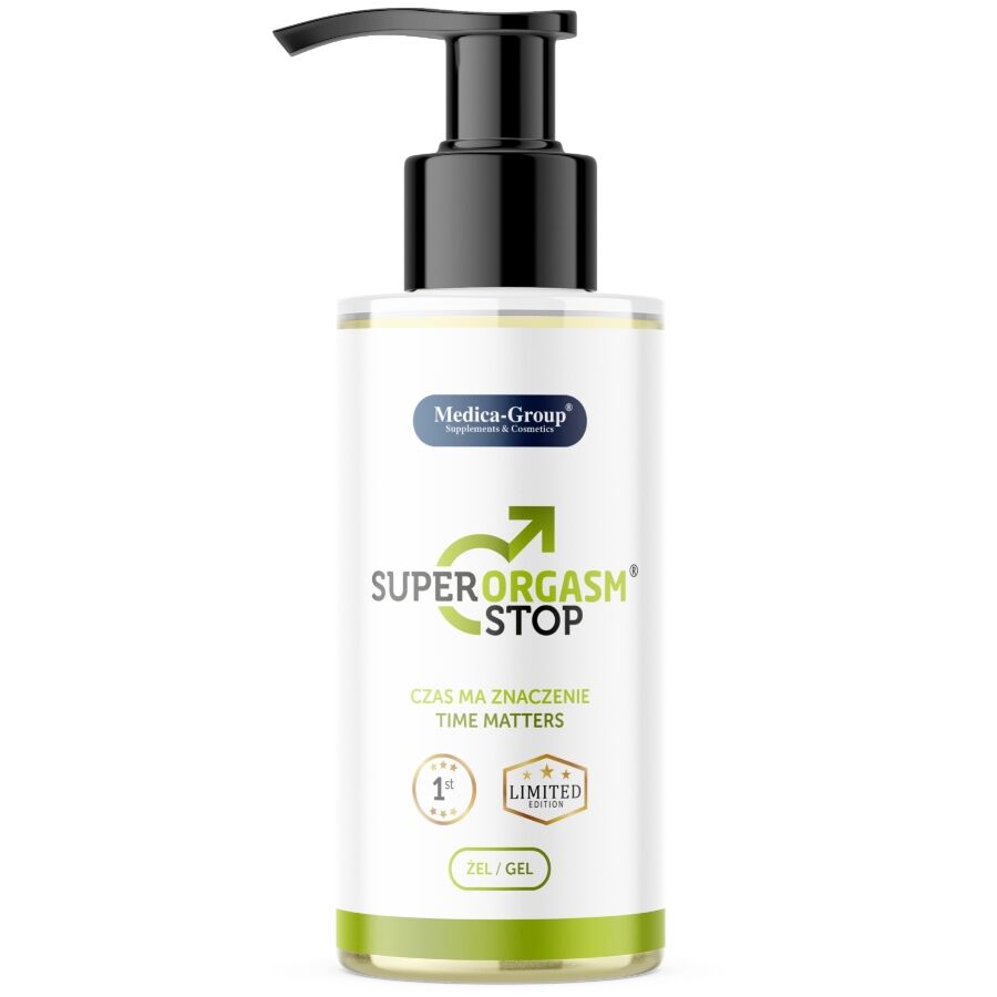 MEDICA GROUP - SUPER ORGASM STOP INTIMGEL FÜR MÄNNER 150 ML – Bild 2