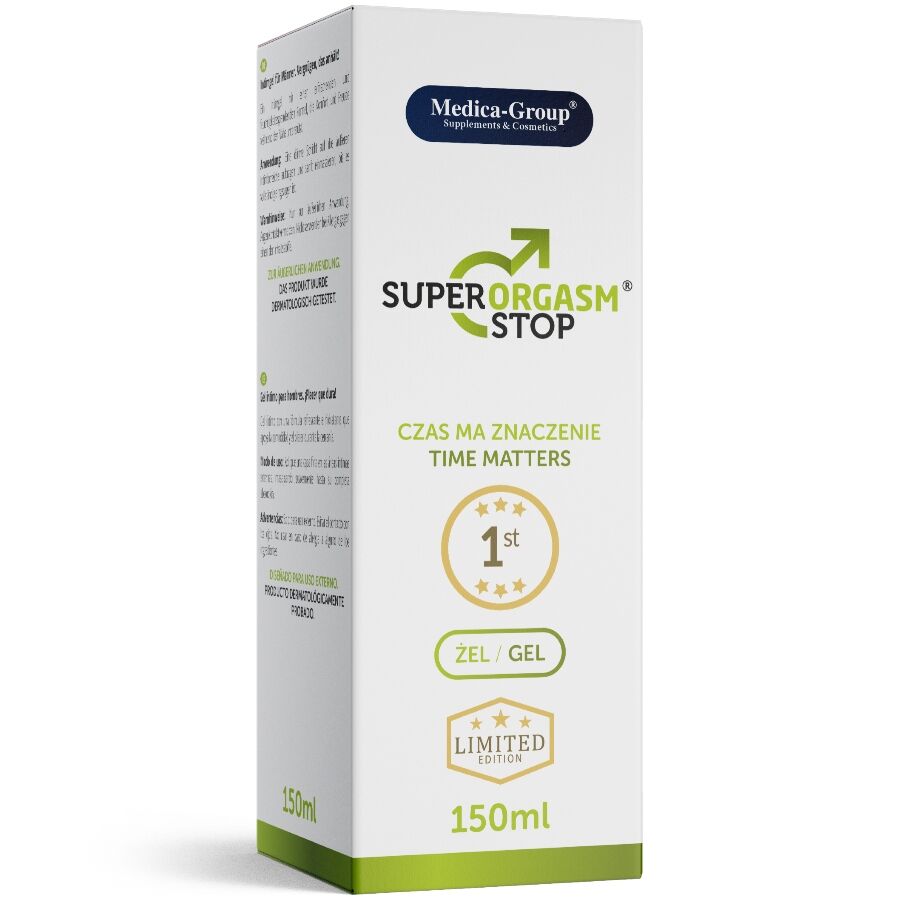 MEDICA GROUP - SUPER ORGASM STOP INTIMGEL FÜR MÄNNER 150 ML – Bild 3