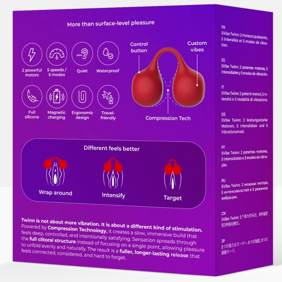 SNAIL VIBE - TWINN CHERRY FINGER VIBRATOR – Bild 5