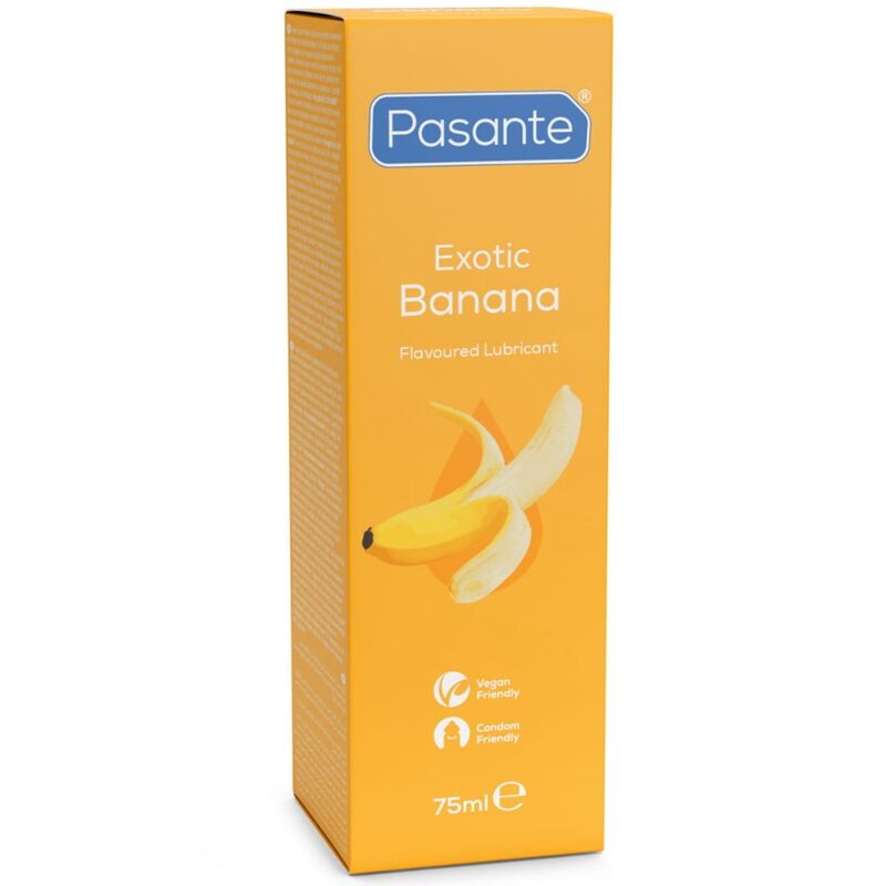 PASANTE SCHMIERMITTEL AUF WASSERBASIS MIT BANANENGESCHMACK, 75 ML – Bild 2