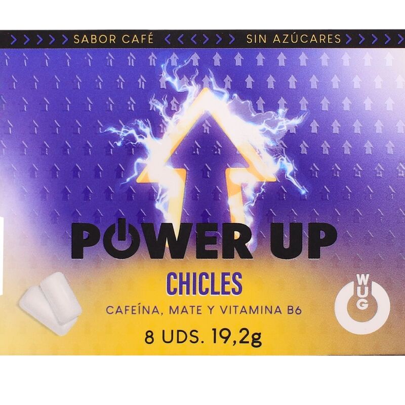img_226534_6d88c14346f6bd5859dc08aeab0737c3_1.jpg WUG Power Up Energiekaugummi für Konzentration und Ausdauer, Blisterpackung mit 8 Stück
