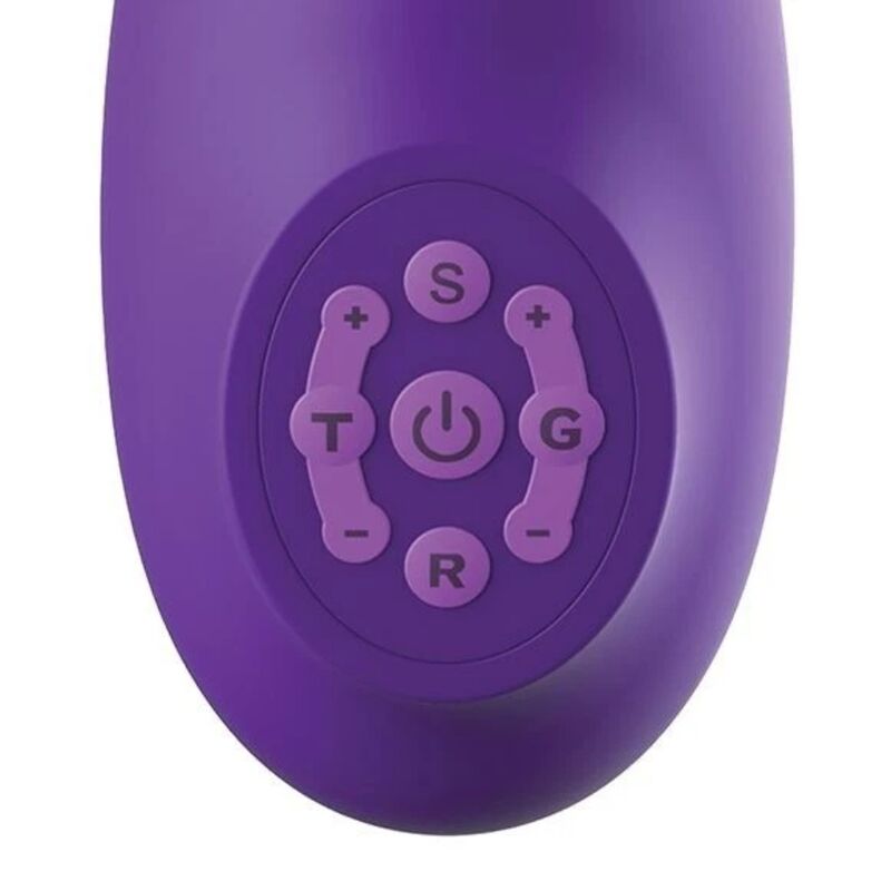 FANTASY FOR HER - ULTIMATE PLEASURE PRO PLUS HASE-VIBRATOR LILA 20,3 CM – Bild 3