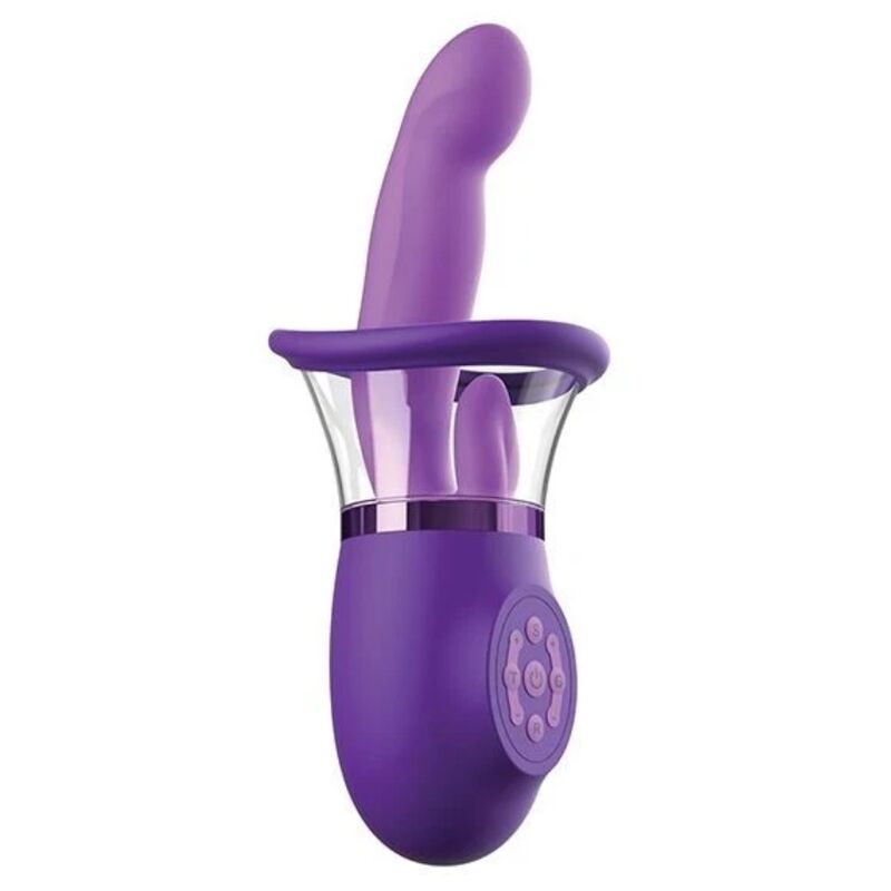 FANTASY FOR HER - ULTIMATE PLEASURE PRO PLUS HASE-VIBRATOR LILA 20,3 CM – Bild 2