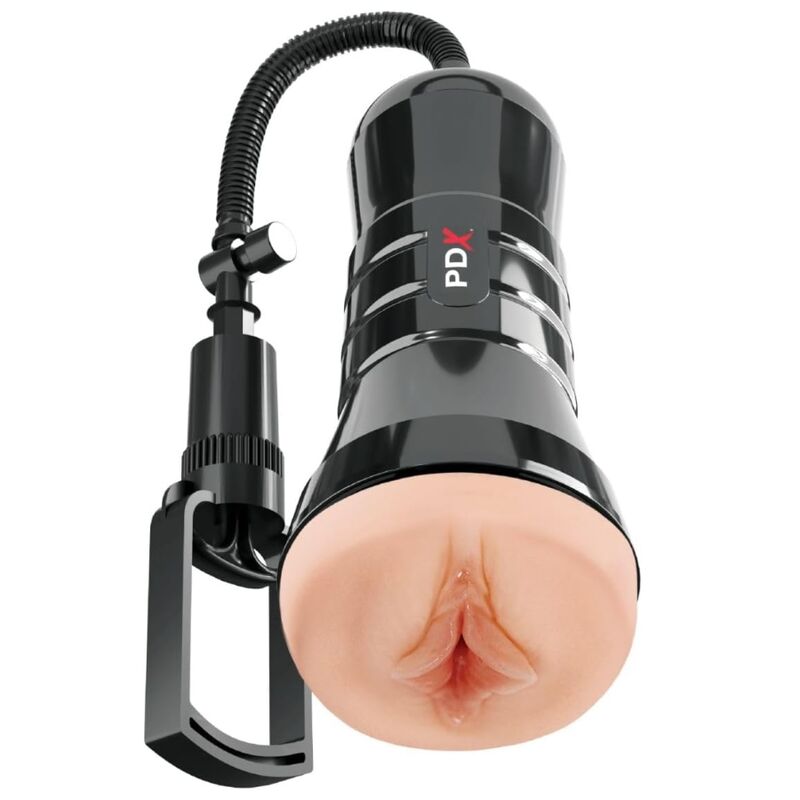 PDX EXTREME  WET PUSSIES SUPER SUCKER XXL LEICHTER VAGINA-STROKER MIT SAUGFUNKTION 27,3 CM