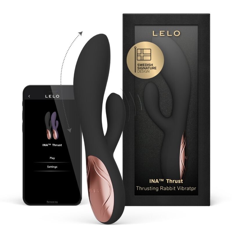 img_227004_e0b55d6d8669736694f81cbca9990ba0_1.jpg LELO - INA THRUST RABBIT STOSSVIBRATOR SCHWARZ