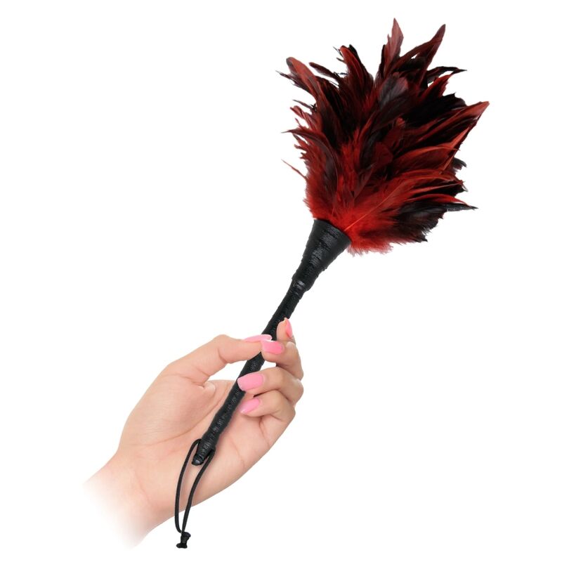 FETISH FANTASY SERIES - SCHWARZ-ROT-FRISKY-FEDERKITZLER