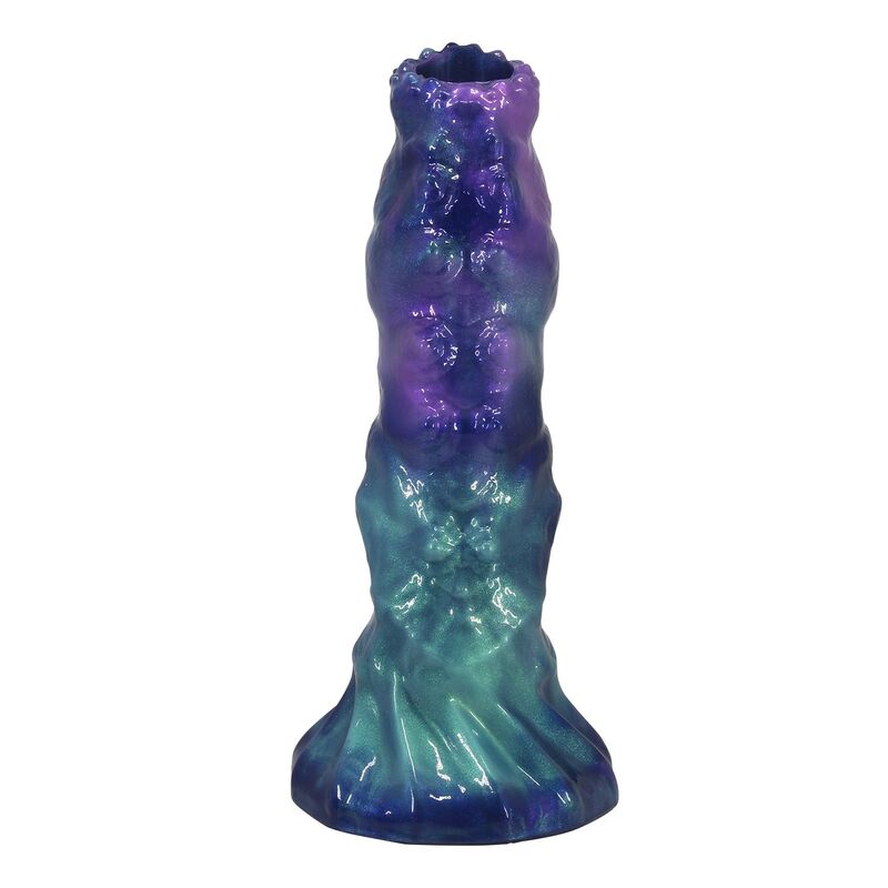 POWER MONSTERS - DUSKWALKER SENTINEL DREIFARBIGER AUFBLASBARER FANTASY-SILIKONDILDO 23 CM Ø 5 CM – Bild 4
