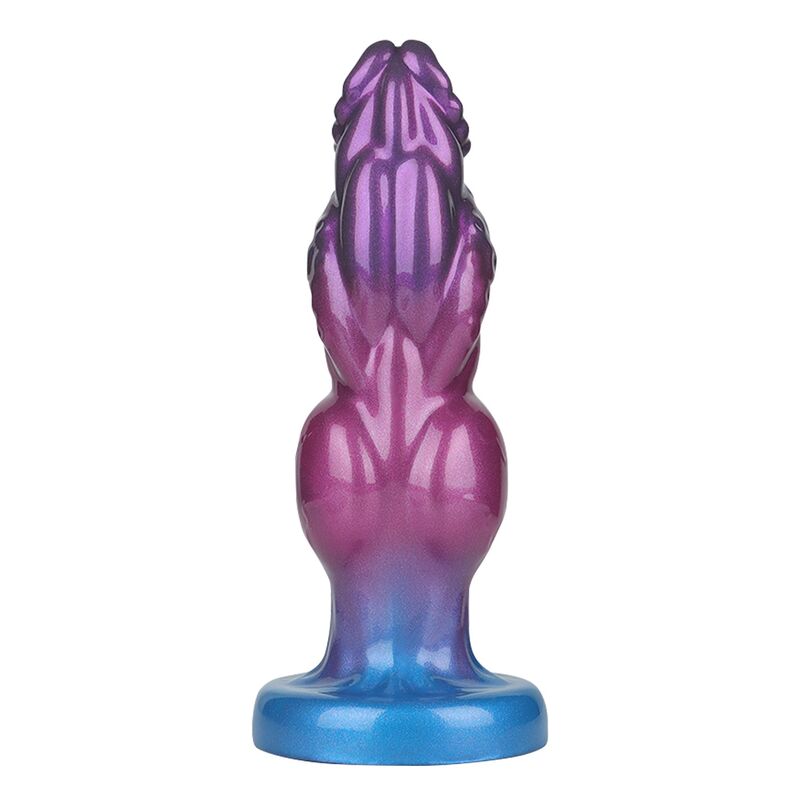 POWER MONSTERS - RIFT TITAN ZWEIFARBIGER AUFBLASBARER FANTASIE-SILIKONDILDO 24 CM Ø 5 CM – Bild 3