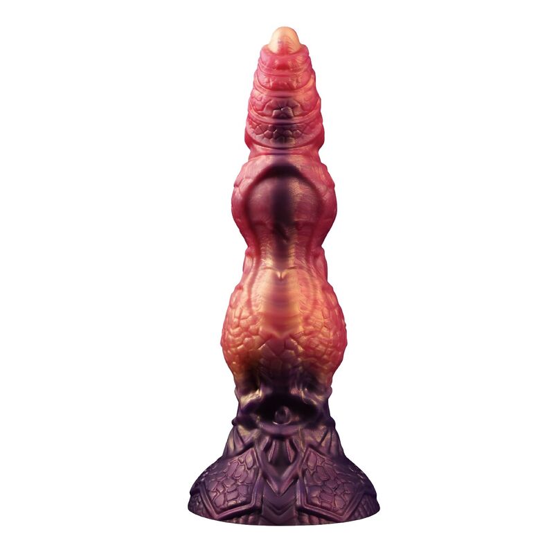 POWER MONSTERS  SAVAGE BEASTLORD DREIFARBIGER FANTASY-SILIKONDILDO 24 CM Ø 5 CM