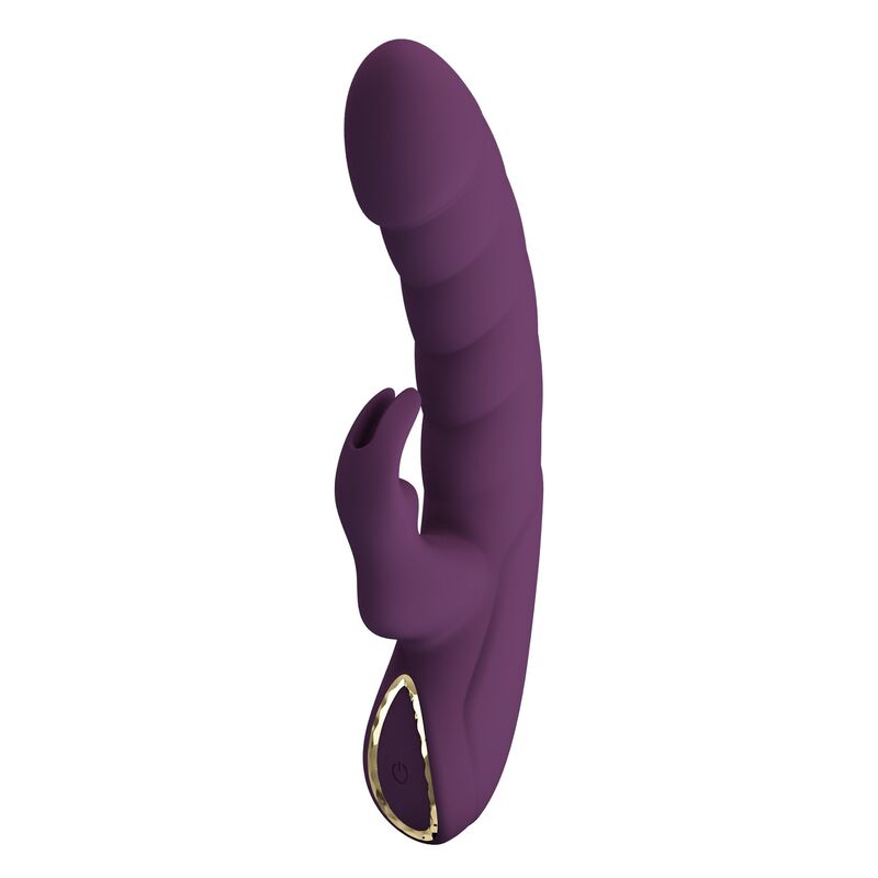 PRETTY LOVE - HARPER WIEDERAUFLADBARER HASENVIBRATOR MIT 10 FUNKTIONEN, LILA – Bild 2