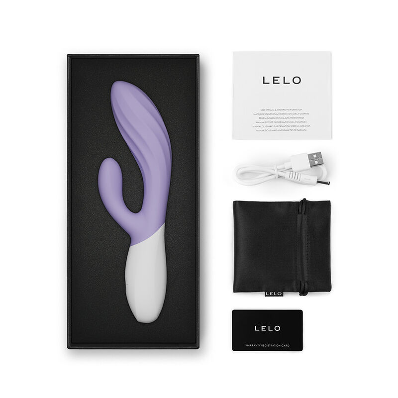 LELO - INA TWIST VIBRADOR RABBIT PUNTO G Y CLÍTORIS LAVANDA – Bild 5
