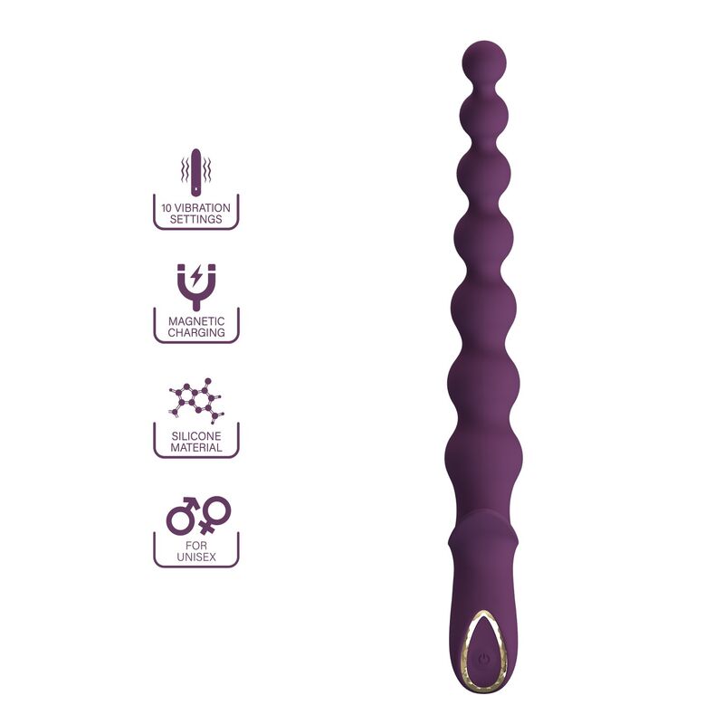 PRETTY LOVE - MADISON WIEDERAUFLADBARER ANALVIBRATOR MIT 10 FUNKTIONEN – Bild 4