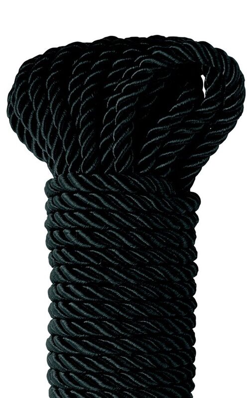 FETISH FANTASY SERIES SCHWARZES DELUXE-SEIDENSEIL 9,75 M – Bild 2