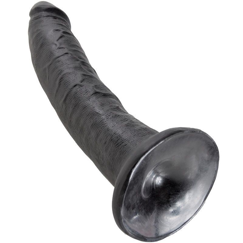 KING COCK - DILDO SCHWARZ 17.8 CM – Bild 5