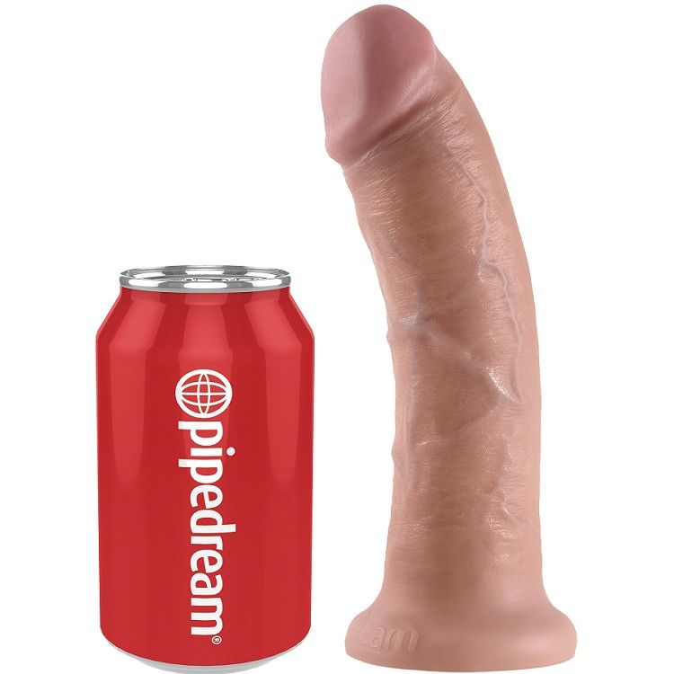 KING COCK - 8 DILDO FLEISCH 20.3 CM – Bild 3