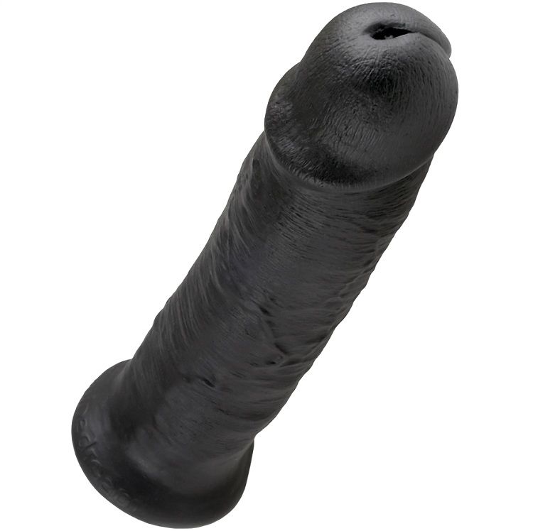 KING COCK - DILDO SCHWARZ 25 CM – Bild 4