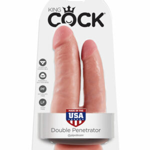 KING COCK - DOUBLE PENETRATOR FLEISCH