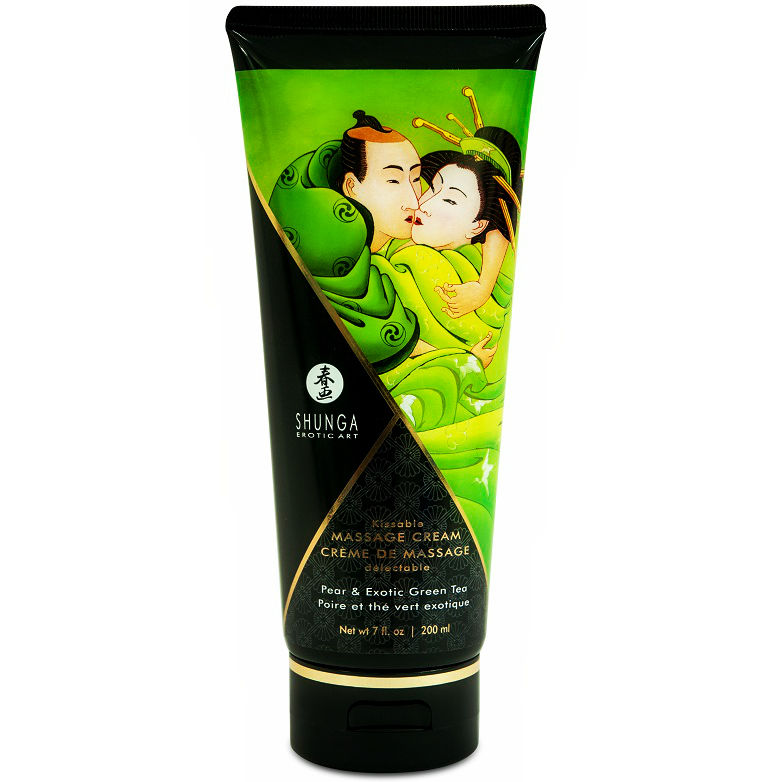 SHUNGA - BIRNE  GRÜNER TEE MASSAGECREME 200 ML
