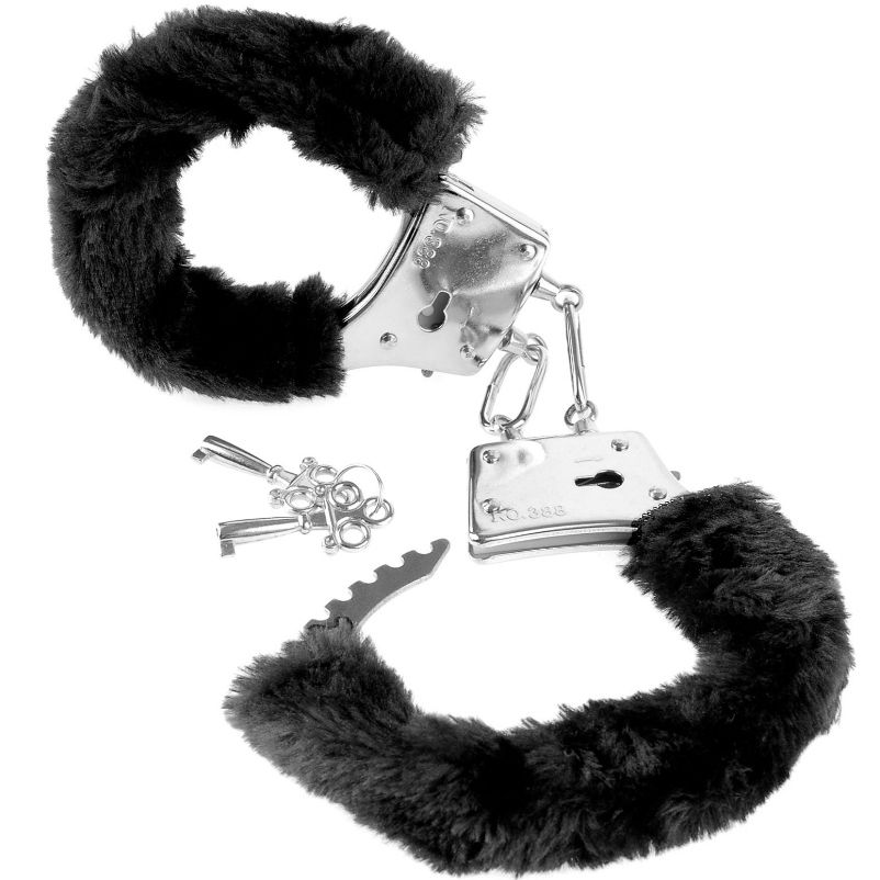 FETISH FANTASY SERIES - FURRY MANSCHETTEN SCHWARZ – Bild 3