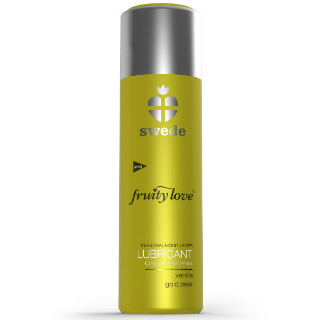SWEDE - FRUITY LOVE SCHMIERMITTEL VANILLE GOLD BIRNE 50 ML – Bild 2