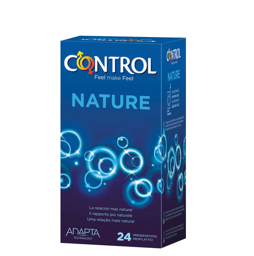 CONTROL - ADAPTA NATURE CONDOMS 24 UNITS – Bild 3