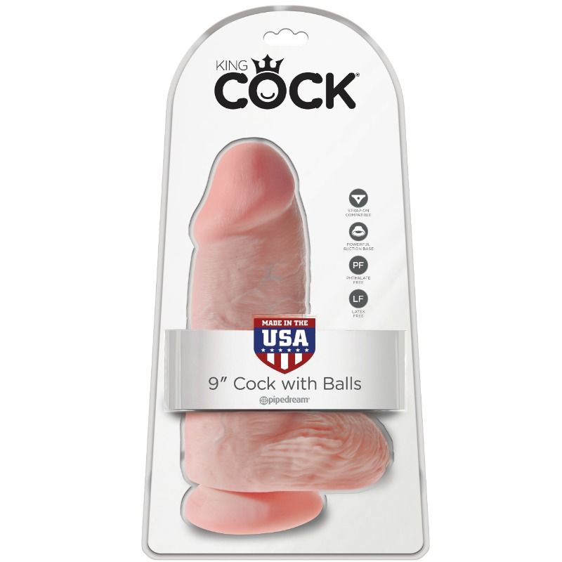 KING COCK - REALISTISCHER PENIS CHUBBY 23 CM – Bild 2