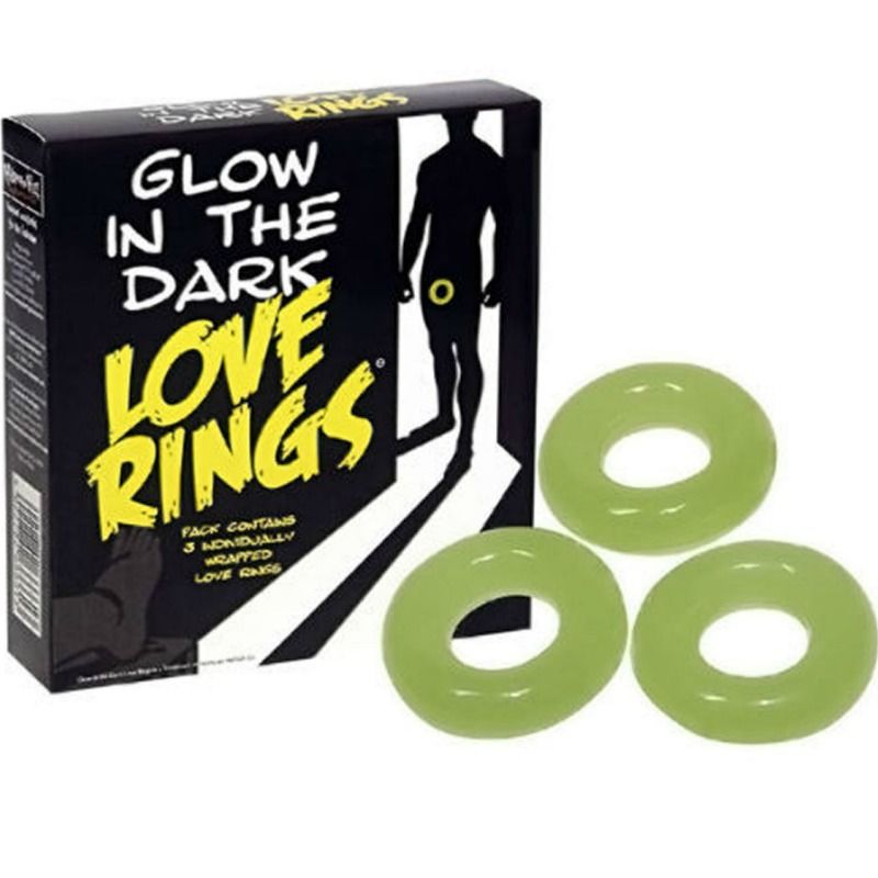 SPENCER  FLEETWOOD - PACK 3 FLUORESZIERENDE RINGE