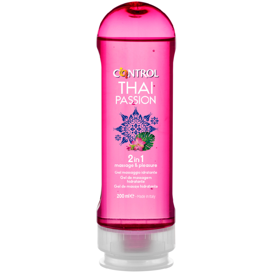 img_59842_77317827326394944dd7e07e79a7f1cf_1.png CONTROL - 2 EN 1 MASSAGE VERGNÜGEN THAI PASSION 200 ML