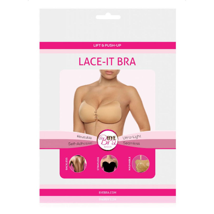BYE-BRA - LACE-IT ENHANCEMENT PUSH-UP SCHWARZ CUP A – Bild 3